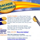 The Ritz Cracker Thrower 