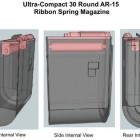 New Compact AR-15 "Ribbon Spring" Magazine Concept