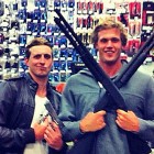 Australian Olympic Swimmers In Hot Water Over Gun Photo