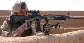 Maring using Magpul PMAG