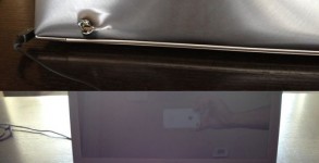 laptop bullet hole