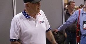 R. LEE ERMEY at the SHOT Show