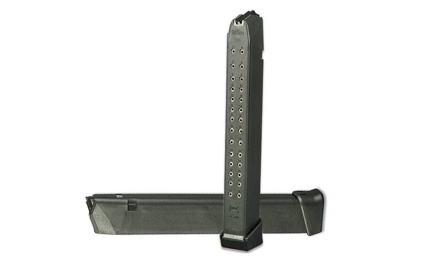 High Capacity Glock Mags In-Stock. glock-33-round-mag. 
